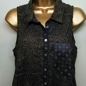 Intimately Free People Patterned tunic